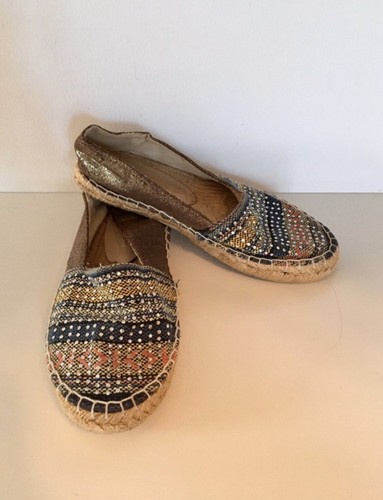 Glitzer espadrilles ballerina - espadrilles,