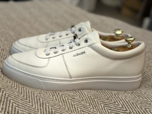 Aigner leder sneaker oliver - leder, 1a